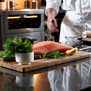 Imagen de un plato gourmet congelado de Comerico